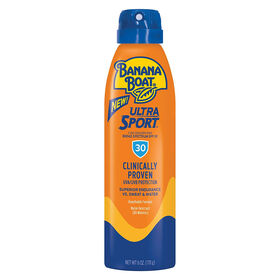 Banana Boat Ultra Sport Clear UltraMist SPF 30 Sunscreen Spray, 6 oz.