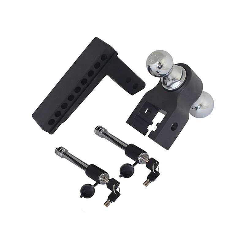 Trailer Valet Blackout Series 10,000 lbs Adjustable Drop Hitch with 2 inch and 2-5/16 inch Ball image number 21