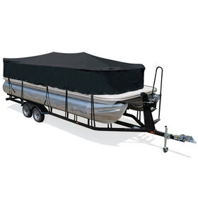 Trailerite Hot Shot Cover for Trailerite Pontoon Playpen Boat Cover, Black (19'1" - 20'0" Cl X 102" B)