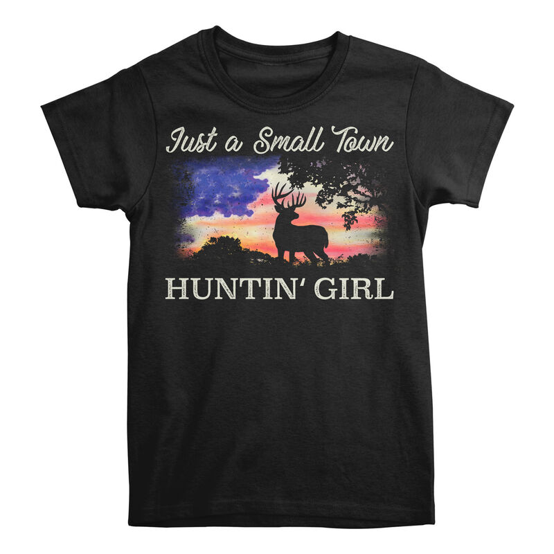 Buck Wear Women's Small Town Hunt Short-Sleeve Tee image number 1