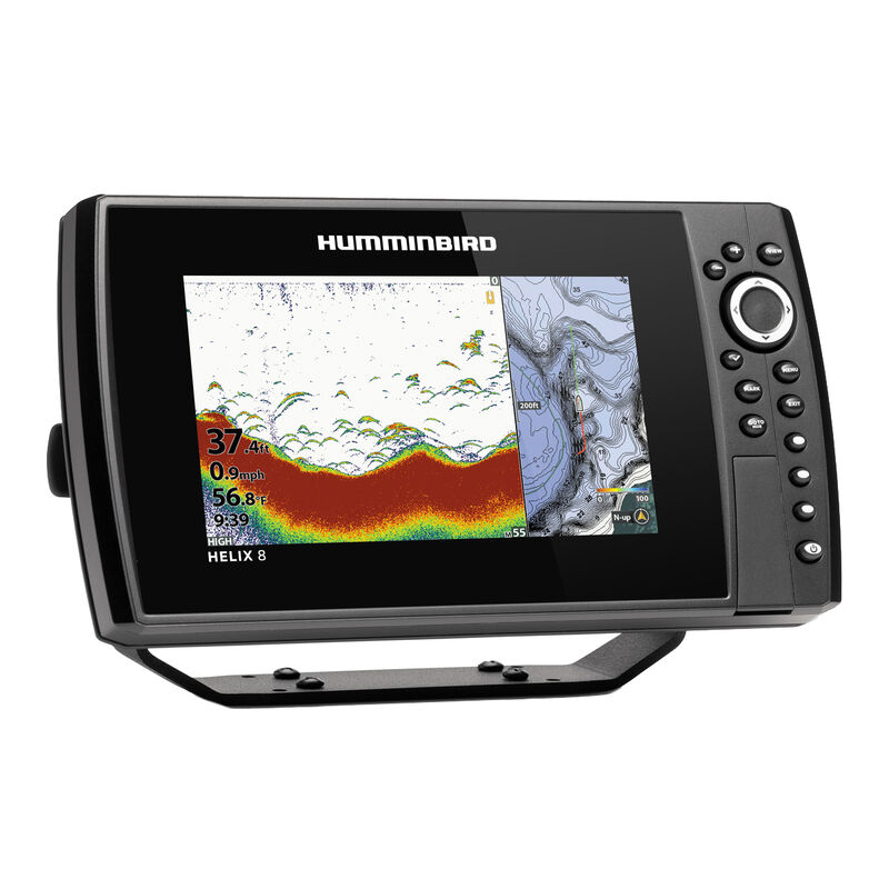 Humminbird Helix 8 CHIRP MEGA SI+ GPS G3N Fishfinder Chartplotter image number 2
