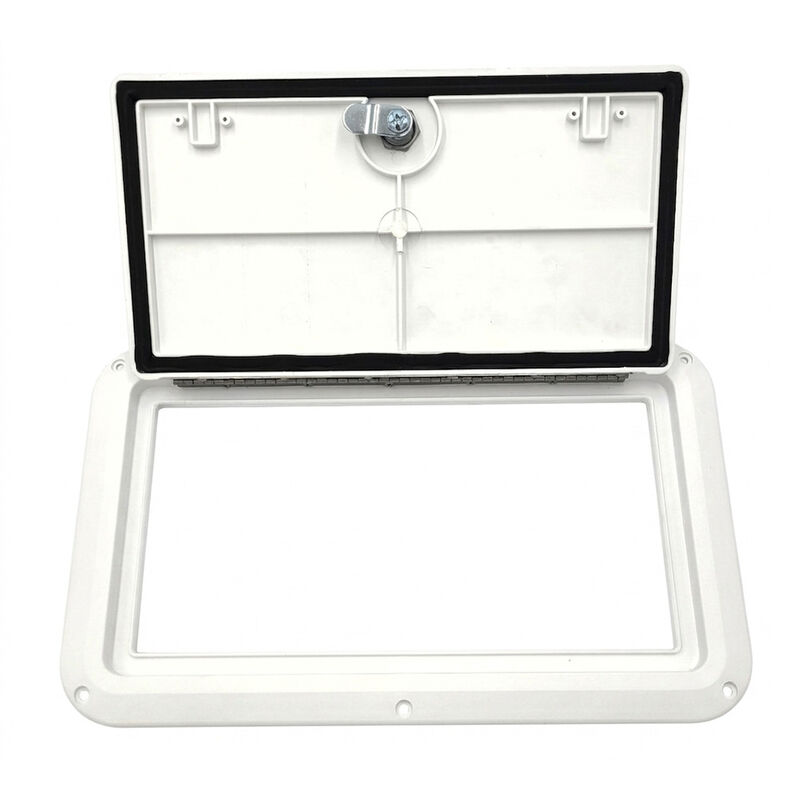 DPI Marine 9 in x 15 in Vertical Series Hatch in Polar White image number 2