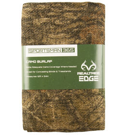 Sportsman 365 Camo Burlap, Realtree Edge