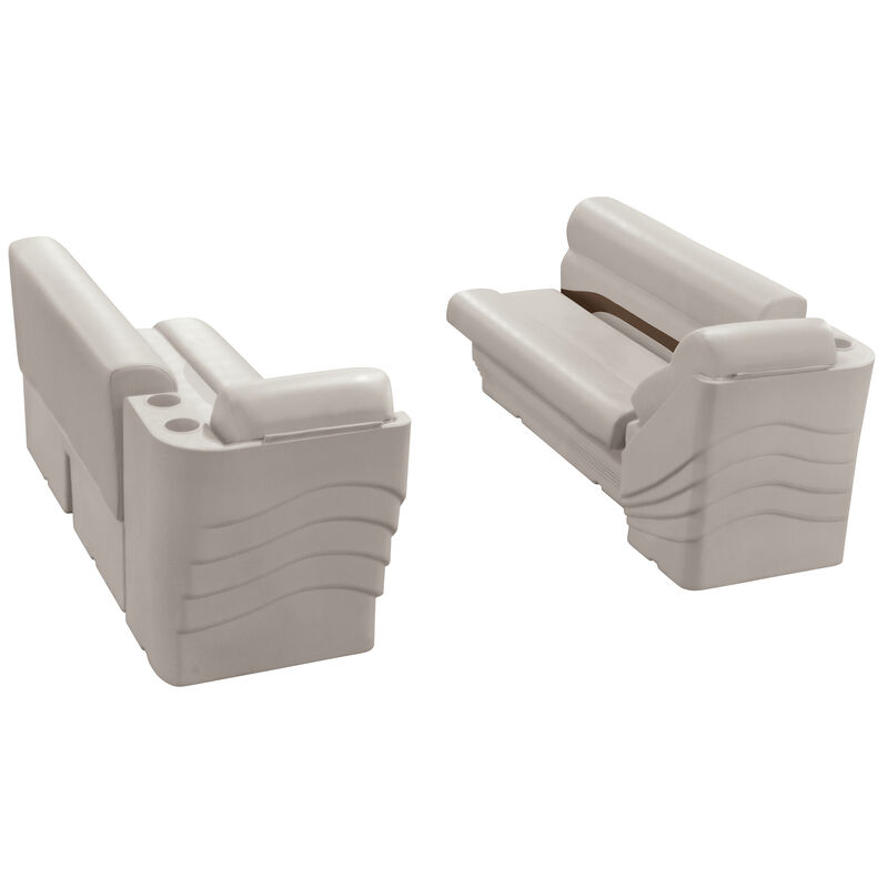 Toonmate Premium Pontoon Furniture Lounge And Lean-Back Package, Platinum image number 5