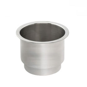 Whitecap Large 316 Stainless Steel Cupholder