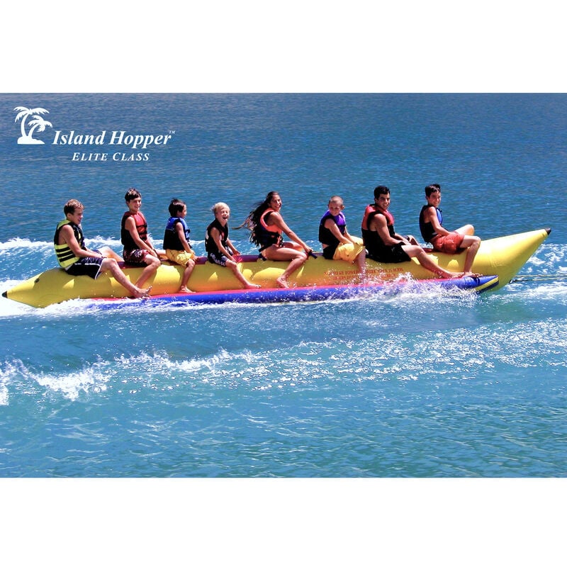 Island Hopper 8-Rider In-Line Towable Banana Boat image number 1