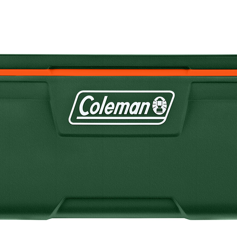 Coleman 316 Series 120-Quart Hard Ice Chest Cooler, Olive image number 1