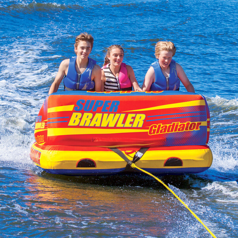 Gladiator Super Brawler 3-Person Towable Tube image number 4