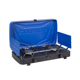 Stansport 2-Burner Propane Stove, 20,000 BTU