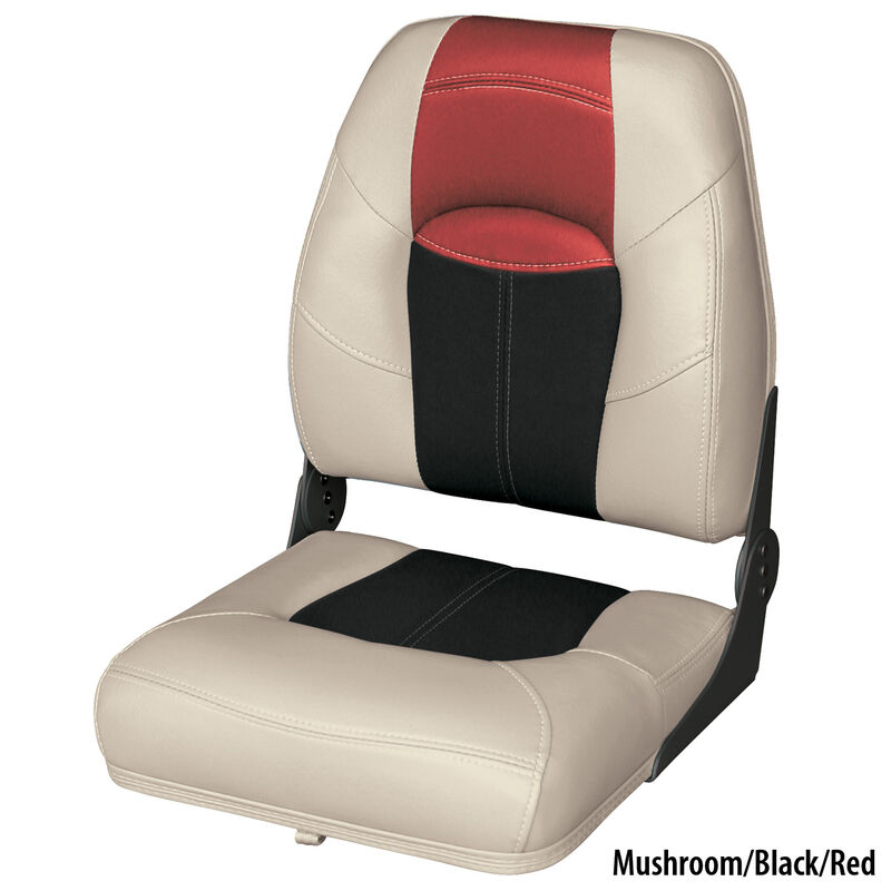 Wise Blast-Off Tour Series High-Back Folding Boat Seat image number 14