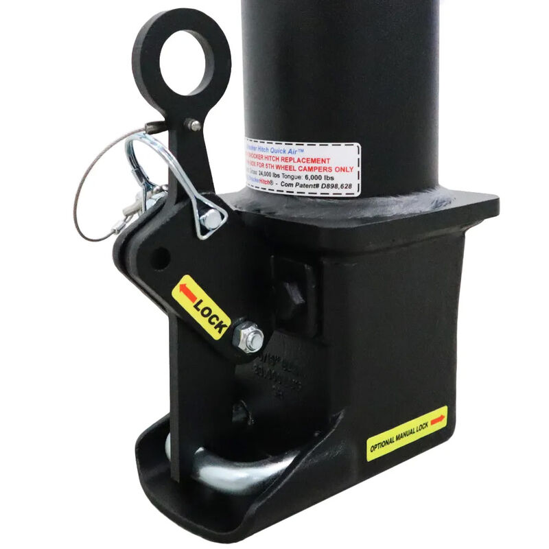 Shocker Hitch 5th Wheel to Gooseneck Shift Lock Coupler Conversion Kit, Lippert 1621, 0719, RhinoBox, without Chain Kit image number 9