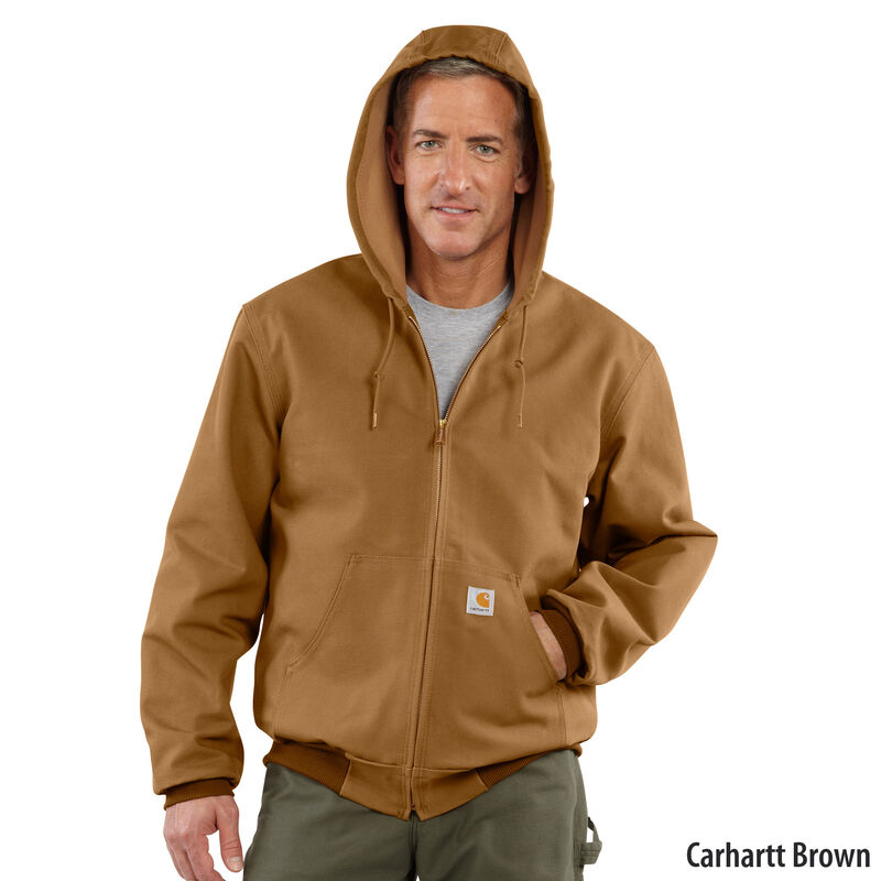 Carhartt Men's Duck Thermal-Lined Active Jacket image number 1