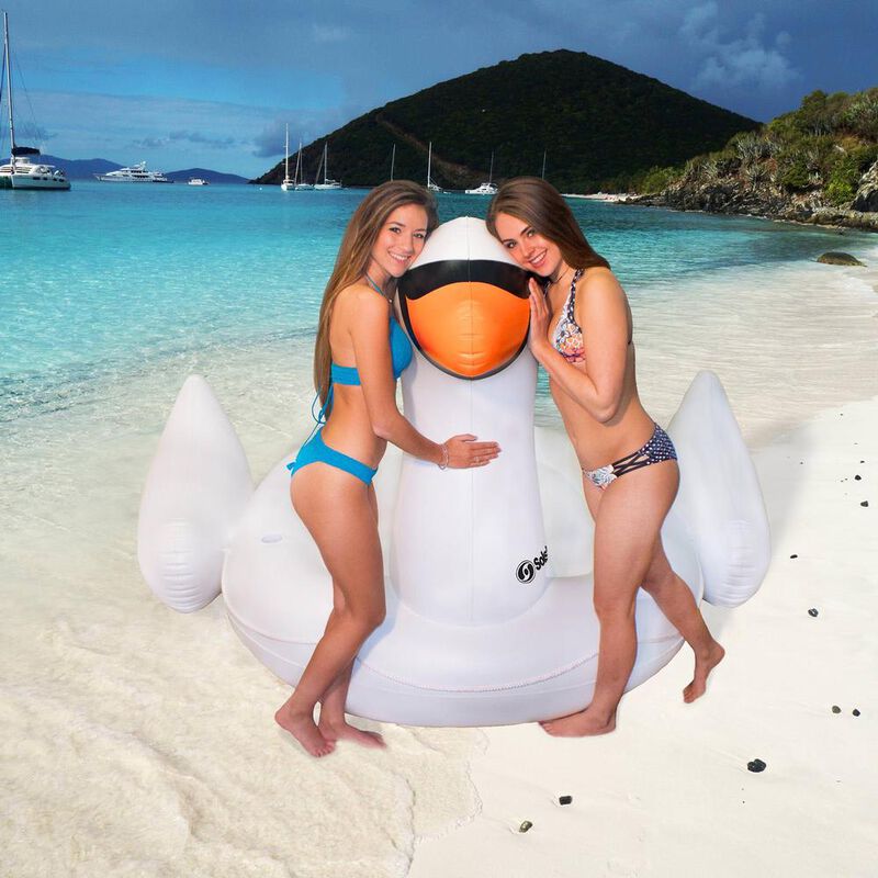 Swimline Biggest Giant Swan Inflatable Float image number 7