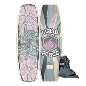Liquid Force Women's M.E. Wakeboard with Transit 6R Bindings