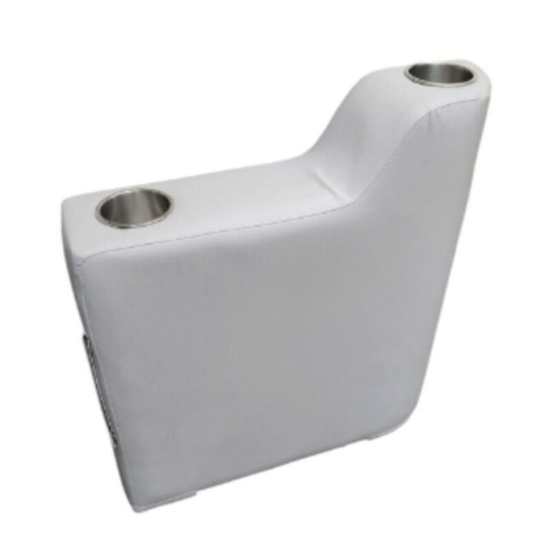 Horizon Manufacturing Premium Series Left Hand Pontoon Armrest - Gray