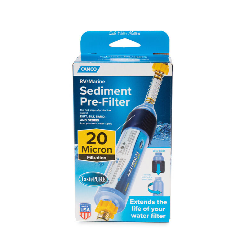 Camco Tastepure RV Sediment Pre-Filter Water Filtration image number 10