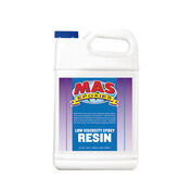 MAS Epoxies Low-Viscosity Epoxy Resin, Half Gallon
