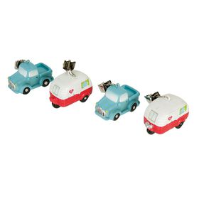 Vintage RV Tablecloth Weights, Set of 4