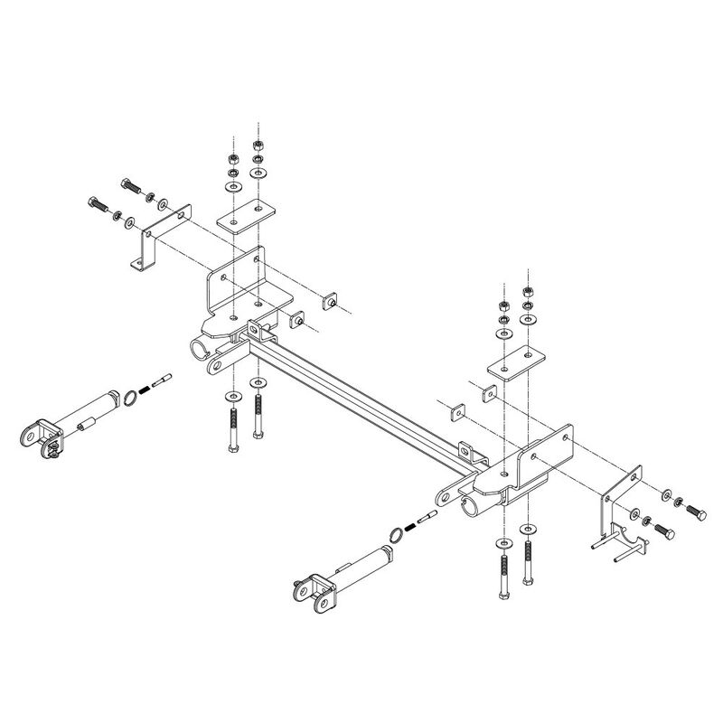 Roadmaster 524457-5 Direct-Connect Baseplate Kit, Select Ford Expedition, Lincoln Navigator image number 4