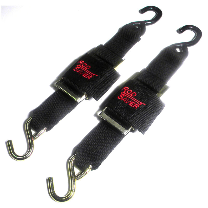 Rod Saver TTD3 Deluxe 2" x 3' Trailer Tie-Downs, Pair image number 1