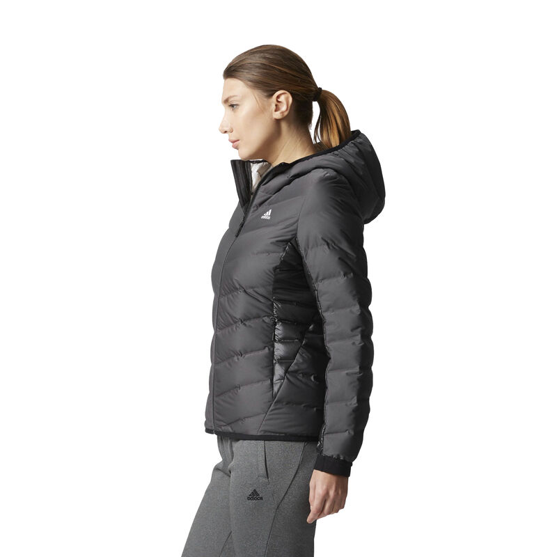 Adidas Women's Nuvic Hooded Down Jacket image number 4