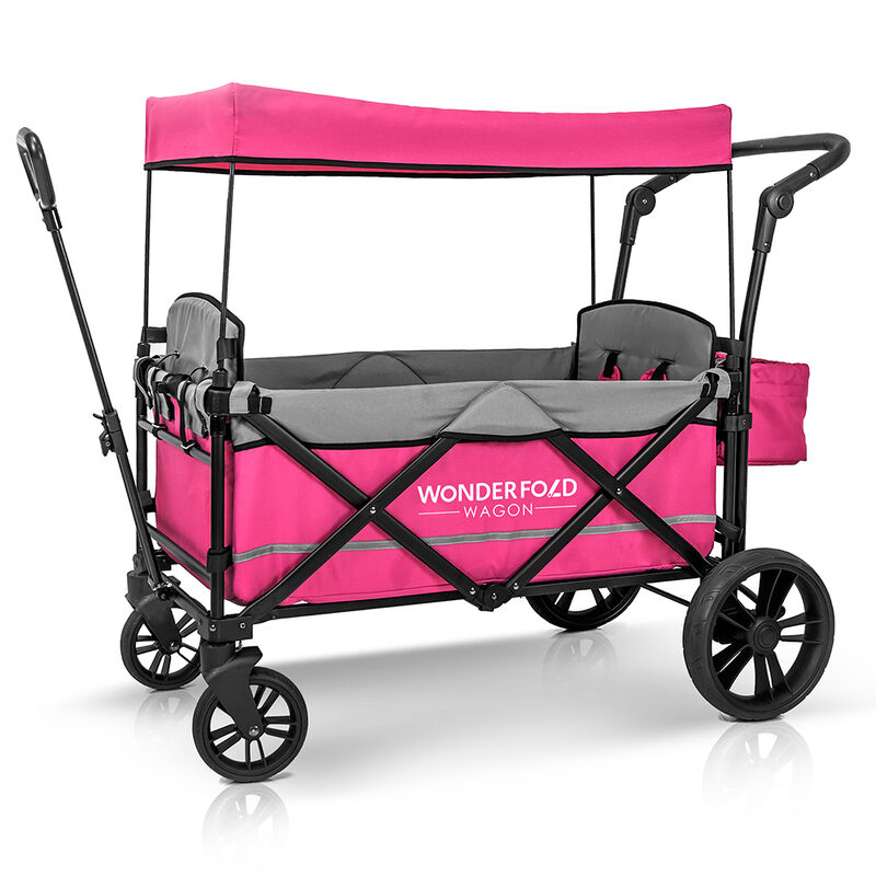 Wonderfold Outdoor X2 Push and Pull Stroller Wagon with Canopy image number 19
