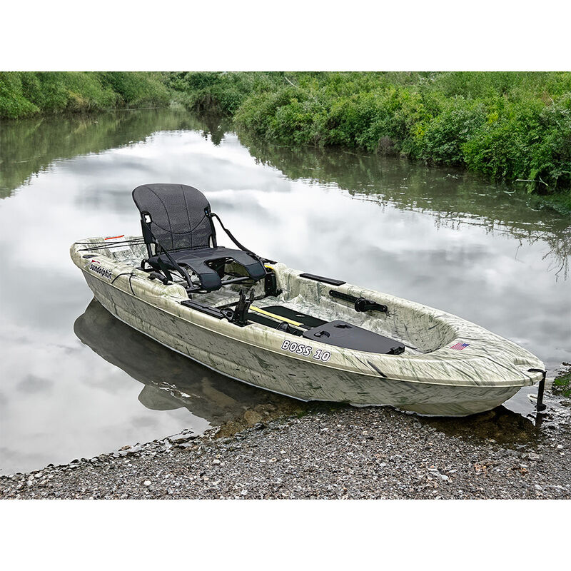Sun Dolphin Boss 10 SS Sit-On-Top Fishing Kayak image number 4