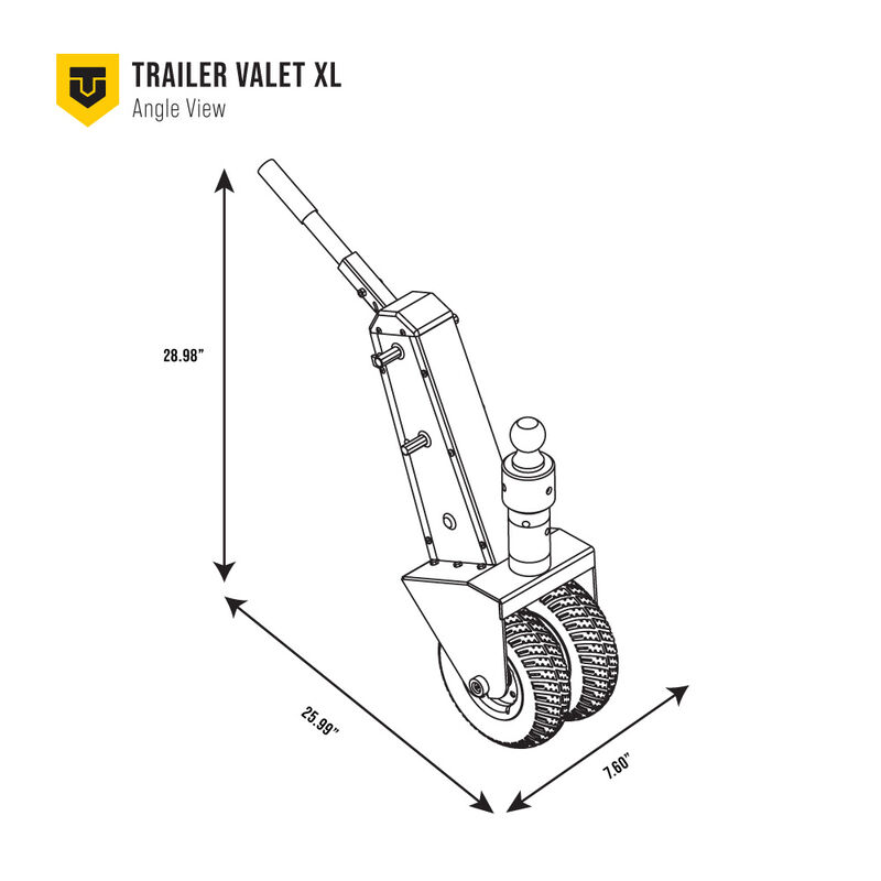 Trailer Valet XL 10,000-lb. Mover image number 10