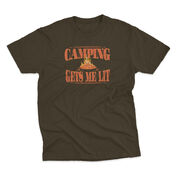 Points North Men's Camping Gets Me Lit Short-Sleeve Tee