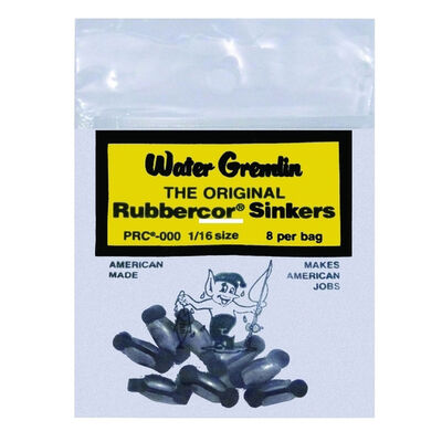 Water Gremlin Rubbercor Lead Sinkers