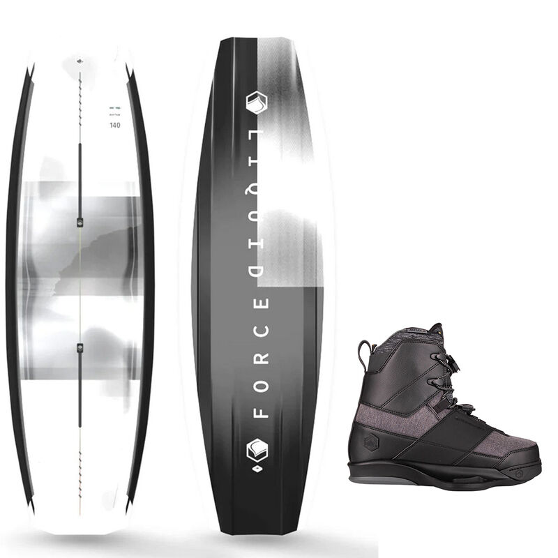 Liquid Force Rhythm Wakeboard with Peak 6X Bindings image number 1