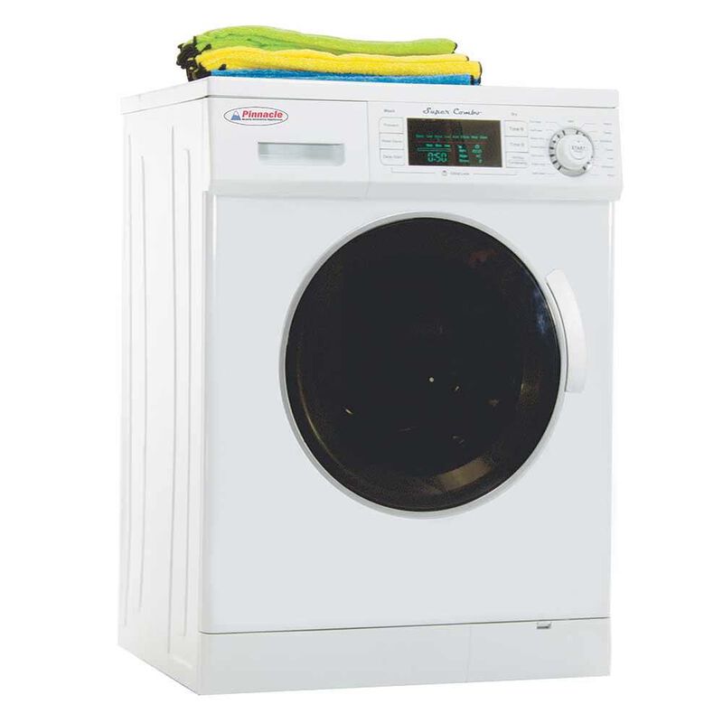 Pinnacle Super Combo Washer/Dryer 4400 with Automatic Water Level and Sensor Dry, White image number 1