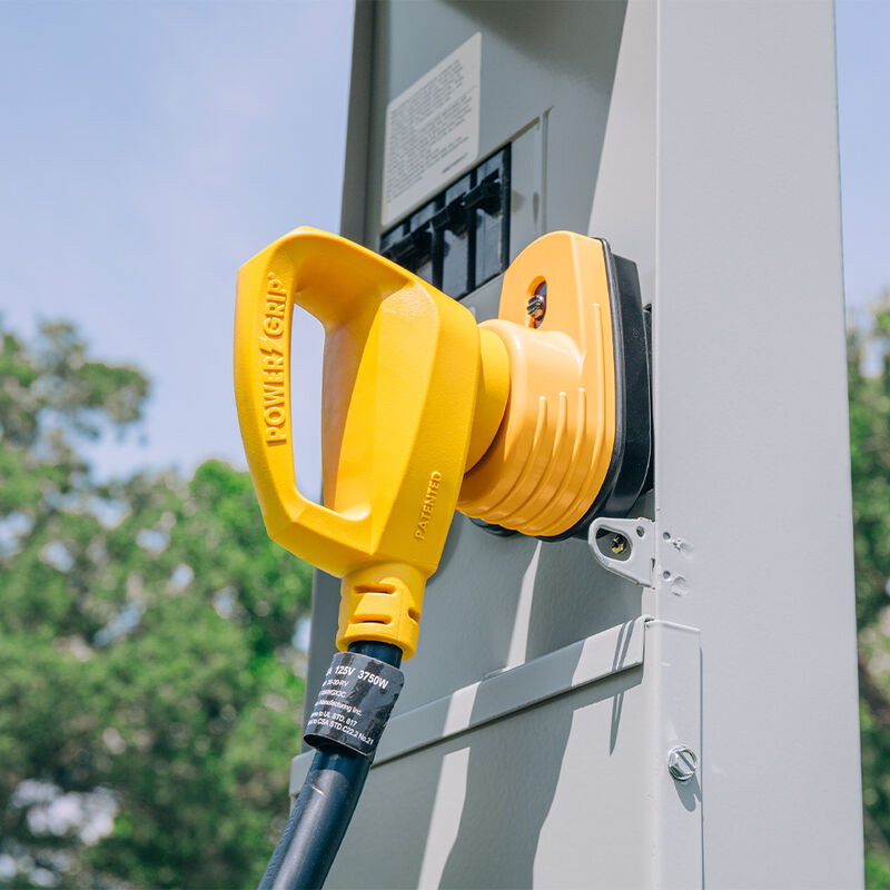 Camco PowerGrip Two Plug 15A to Single 30A Receptacle image number 7