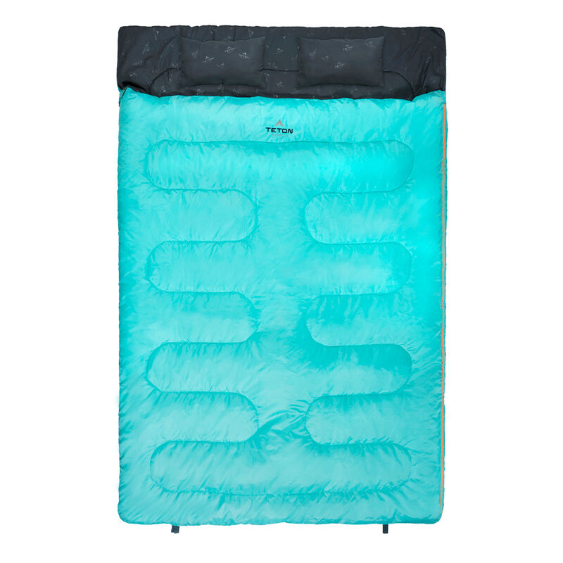 Teton Sports Cascade Double Sleeping Bag with Pillows image number 3