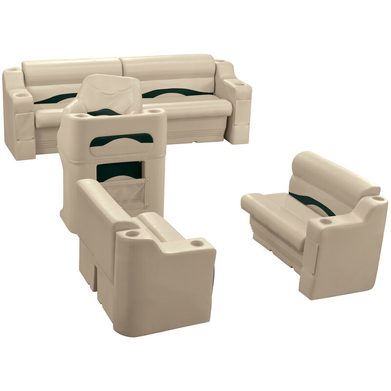 Toonmate Premium Pontoon Furniture Package, Traditional Pontoon Seat Group image number 7