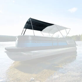 SureShade 7' Extension for Power Pontoon Bimini Top, Clear Anodized Frame