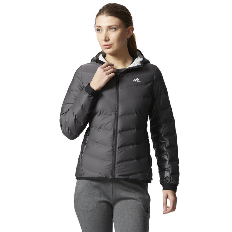 Adidas Women's Nuvic Hooded Down Jacket image number 3