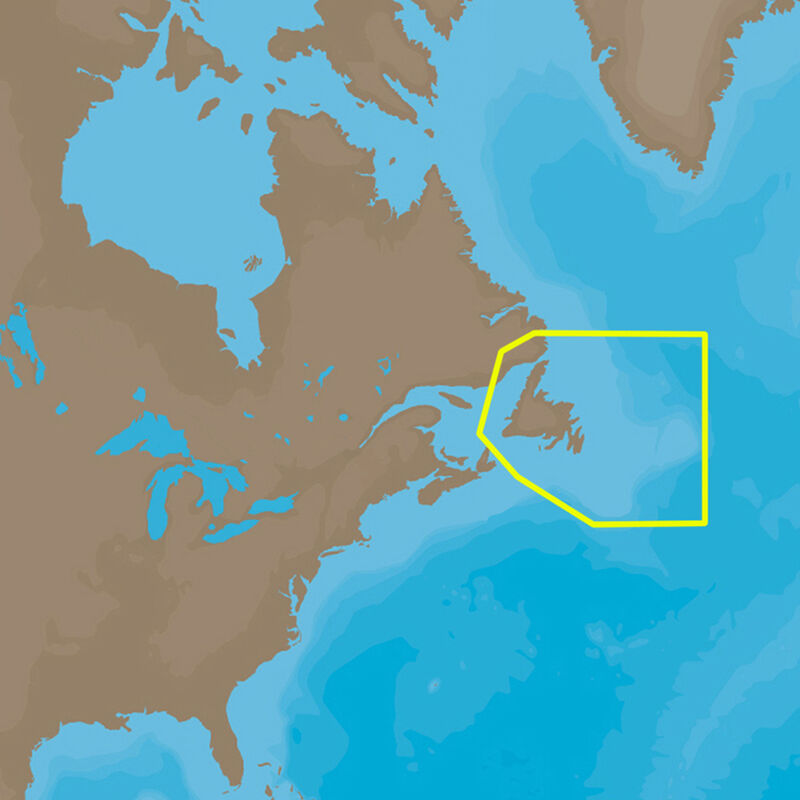 C-MAP 4D NA-D937 Cartography, Newfoundland image number 1
