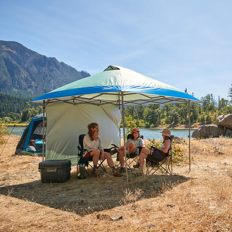 Coleman Oasis 10 X 10 Canopy With Sun Wall Overton s Coleman oasis 10 x 10 canopy with sun wall overton s