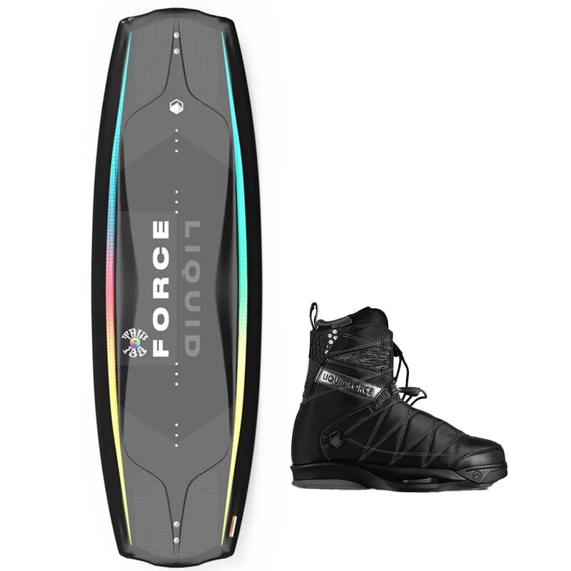 Liquid Force Factory Blemish Trip Wakeboard with Classic 6X OT Bindings