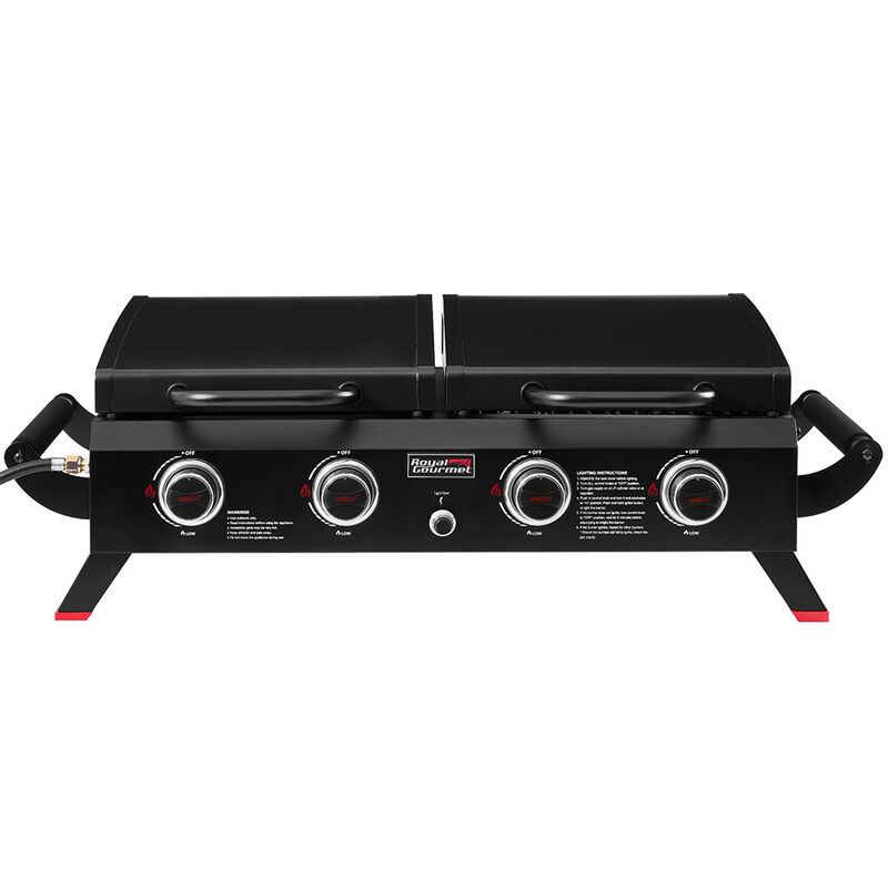 Royal Gourmet 4-Burner Portable Propane Gas Grill Griddle image number 14