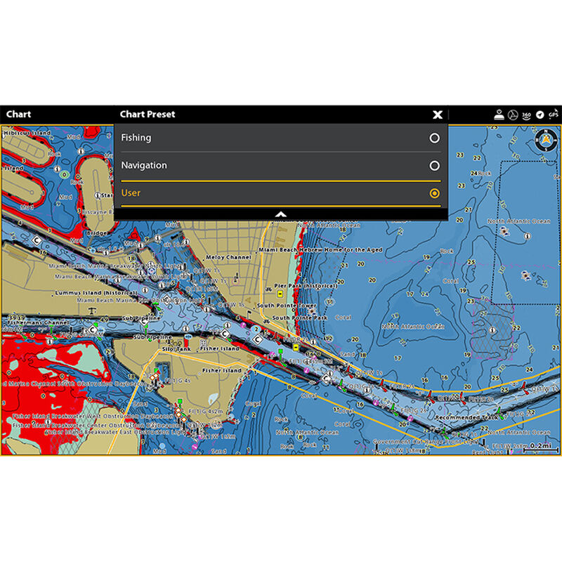 Humminbird Coastmaster; Chart image number 2