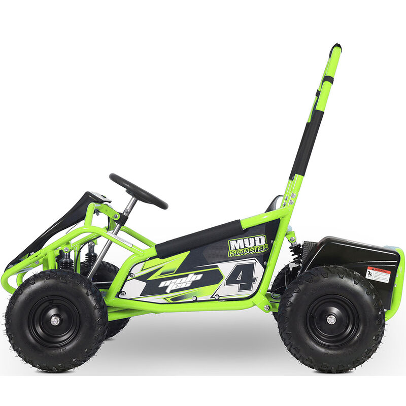 MotoTec Mud Monster 48V 1000W Kid's Electric Go Kart image number 6