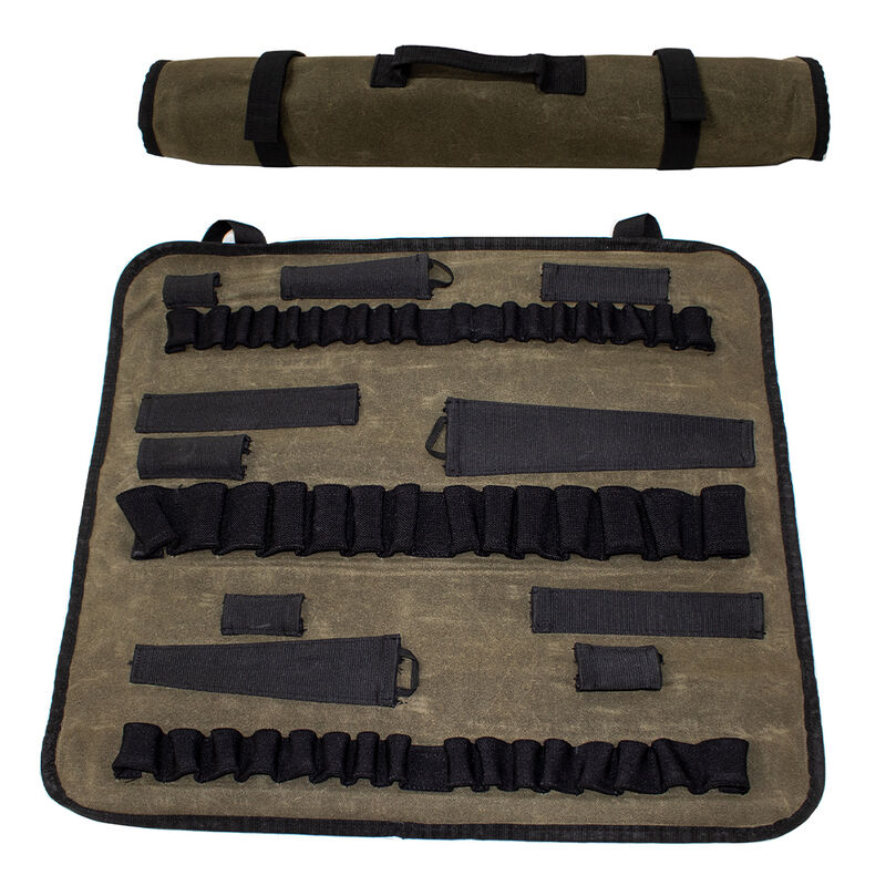 Overland Vehicle Systems Rolled Bag Socket Organizer, #16 Waxed Canvas image number 4