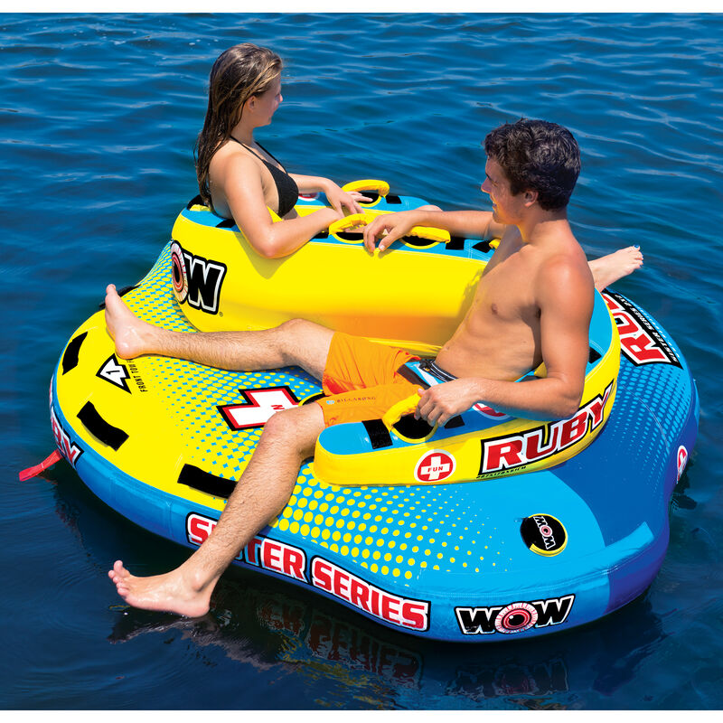 WOW Sister Ruby 2-Person Towable Tube image number 4