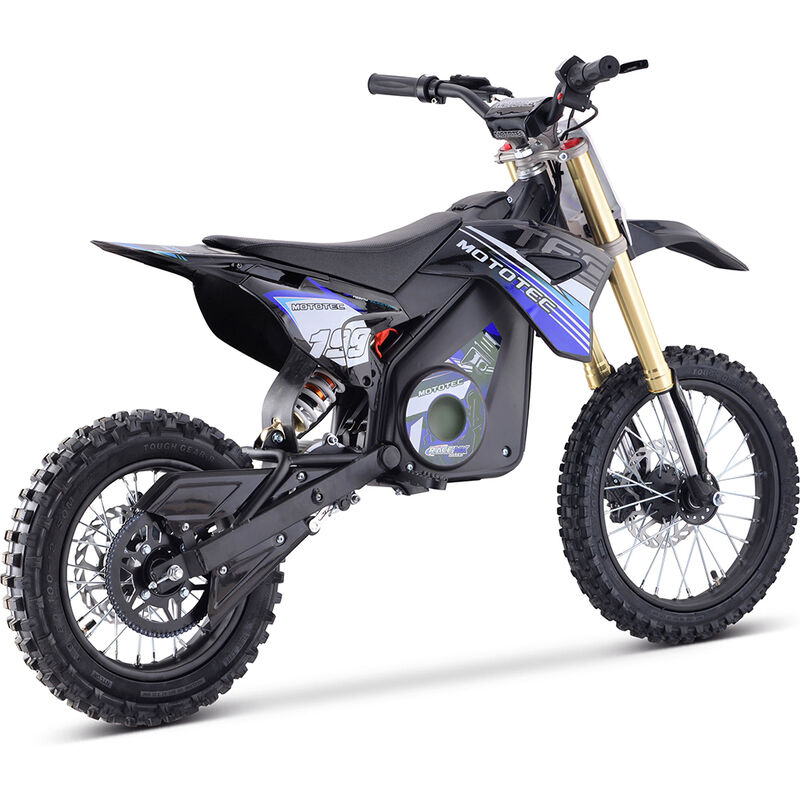 MotoTec 48V 1500W Pro Lithium Electric Dirt Bike image number 6