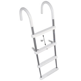 Dockmate Telescoping Gunwale Hook Ladder, 4-Step