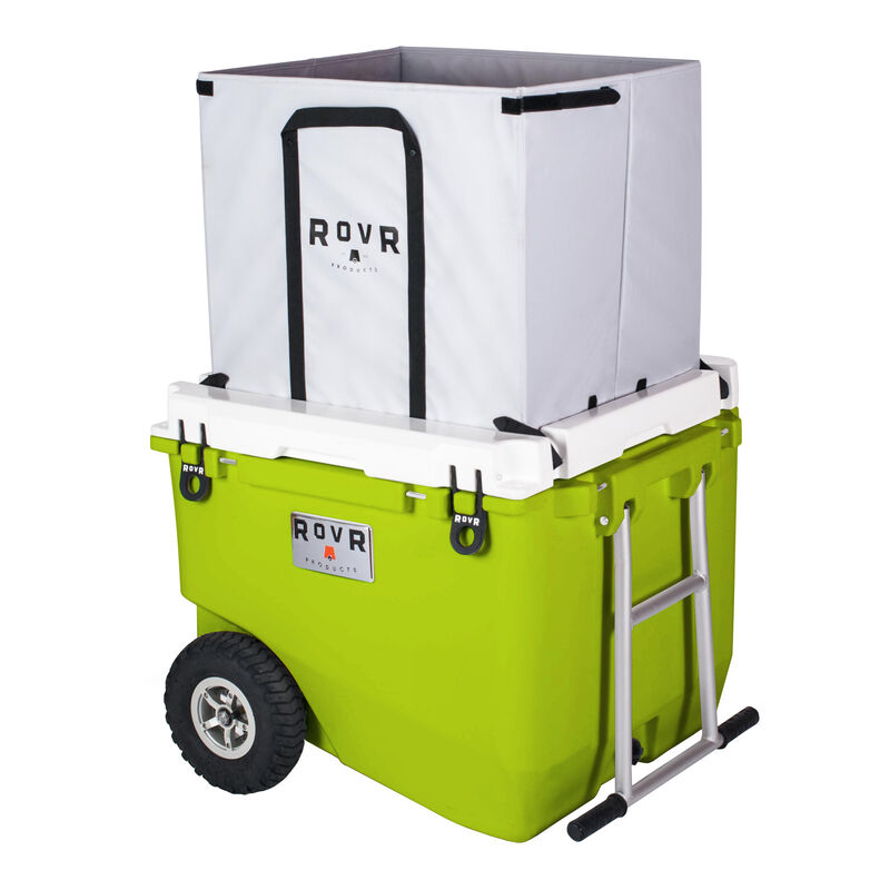 RovR RollR 80-Qt. Wheeled Cooler with Collapsible LandR Bin image number 8