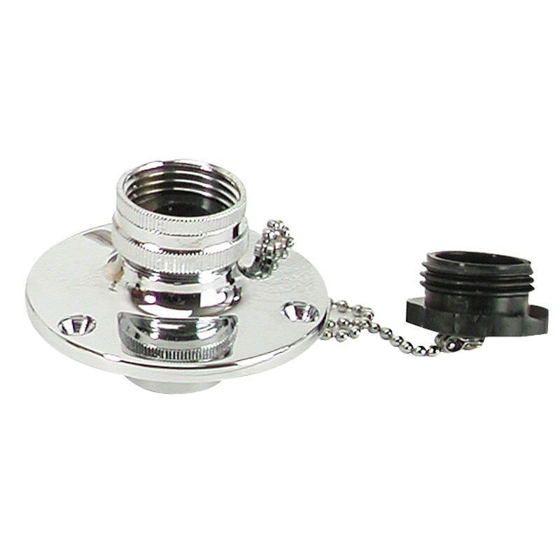 Whitecap Chrome-Plated Brass Inlet image number 1