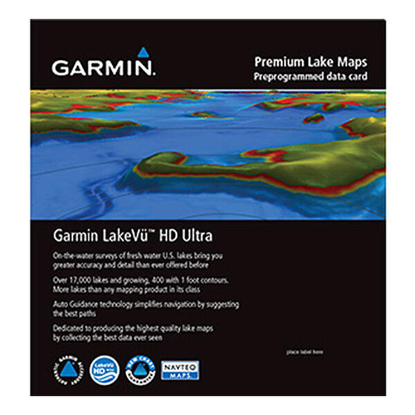 Garmin LakeVu HD MicroSD/SD Card For GPSMAP/echoMAP/epix Series Overton's